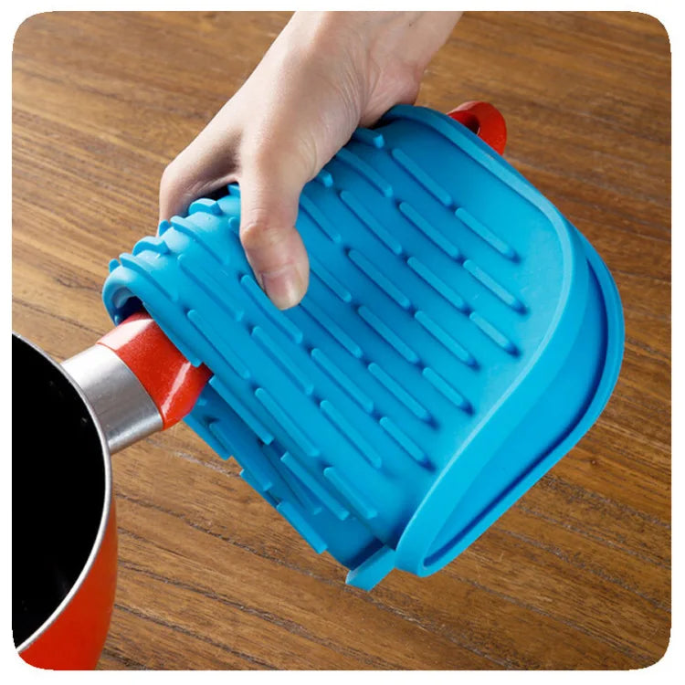 Durable Flexible Silicone Pot Holder Tableware Pad Coasters Pot Holder Non Slip Heat Resistant Hot Pad Tableware Insulation Pad