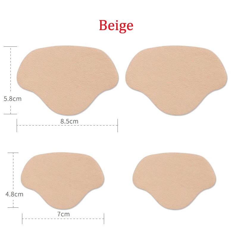 4Pcs Insoles Patch Heel Pads for Sport Shoes